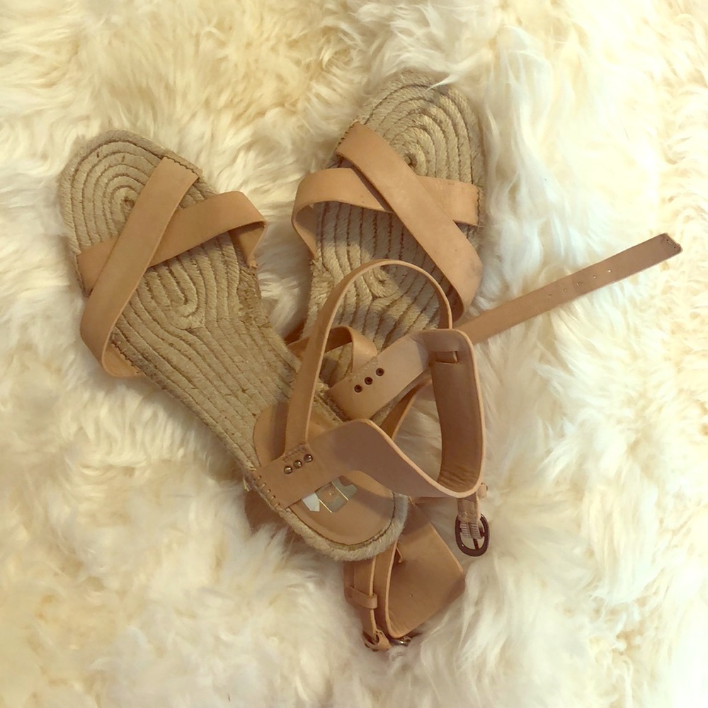 Joe’s jeans espadrille sandals
